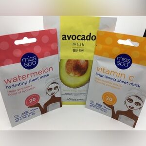 FREE🛍️ w Purchase || Trio Facial Sheet Masks || NEW✨ Assorted